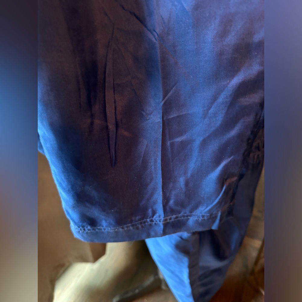 EVR vintage 100% silk 2 piece outfit size Large - Picture 4 of 12